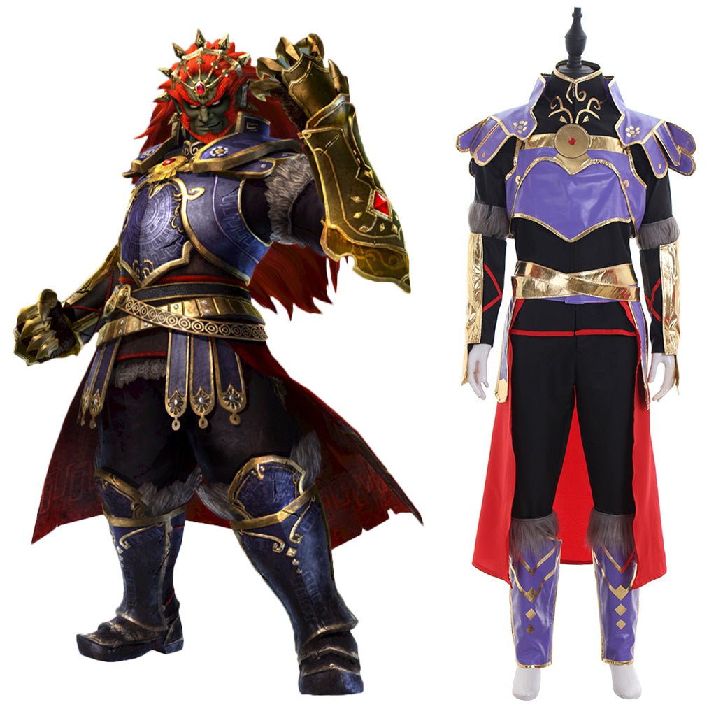Ganondorf Cosplay Kostüm Kampfanzug | Ocarina of Time Ganon Outfit für Spiel-Fans