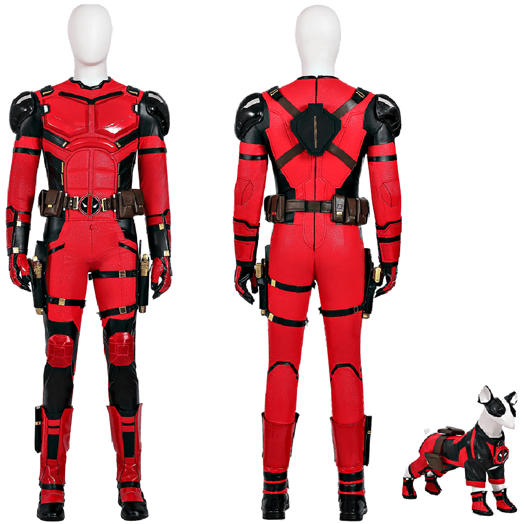 Deadpool 3 Wolverine Wade Winston Wilson Cosplay Kostüm Vollständiges Set Mit Schuhen