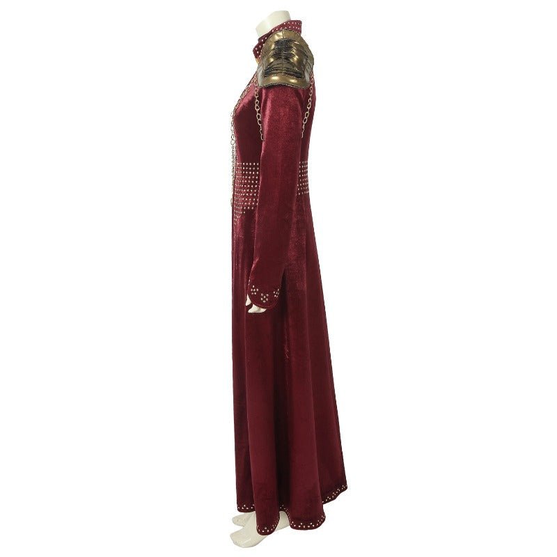 Cersei Lannister Rotes Kleid Cosplay Kostüm | Maßgeschneidertes Game of Thrones Outfit