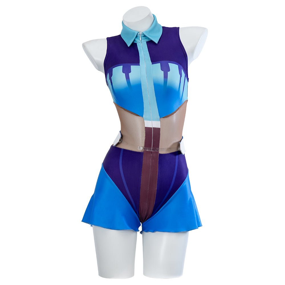Wasser Miku Pokémon Anzug Cosplay Kostüm - Project Voltage Hatsune Miku Cosplay Outfit für Fans