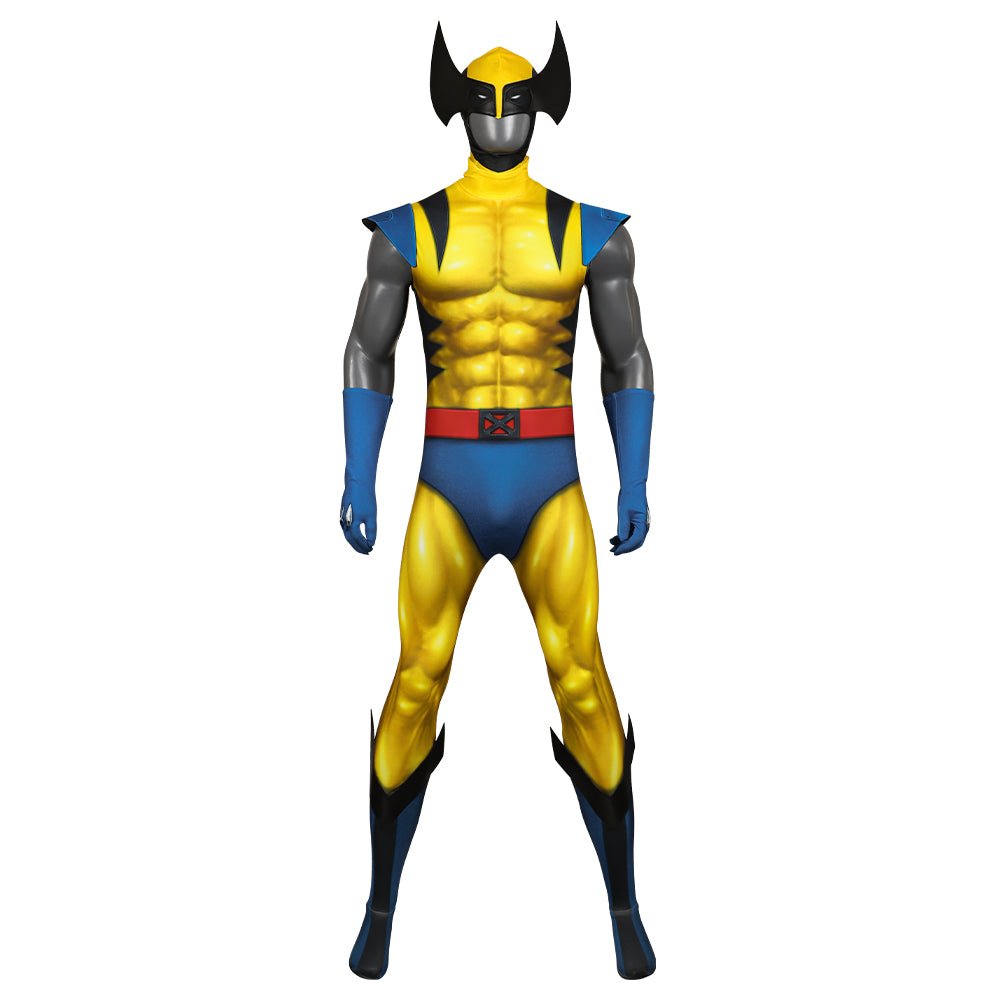 Wolverine X-Men Cosplay Kostüm - Bodysuit, Maske & Krallen für Superhero-Fans