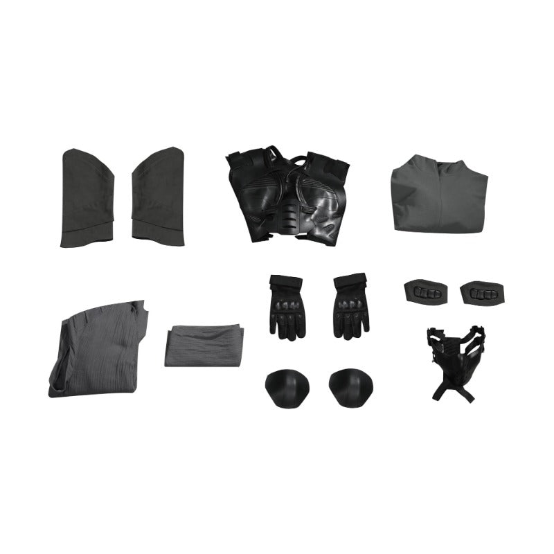 Dune 2 Paul Atreides Fremen Stillsuit Cosplay Rüstung Kostüm mit Overall & Maske