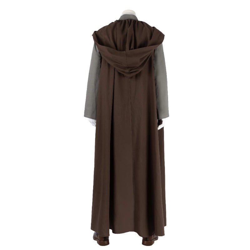 Obi-Wan Kenobi Cosplay Kostüm Vollständiges Set - Jedi-Ritter Umhang für Halloween & Karneval