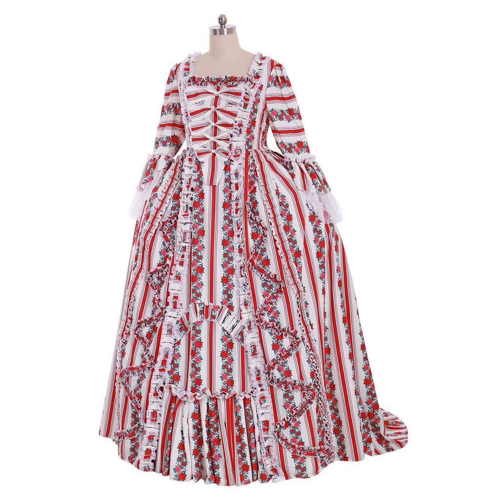 Damen Marie Antoinette Rococo Ballkleid | Viktorianisches Kleid Cosplay Kostüm für Veranstaltungen