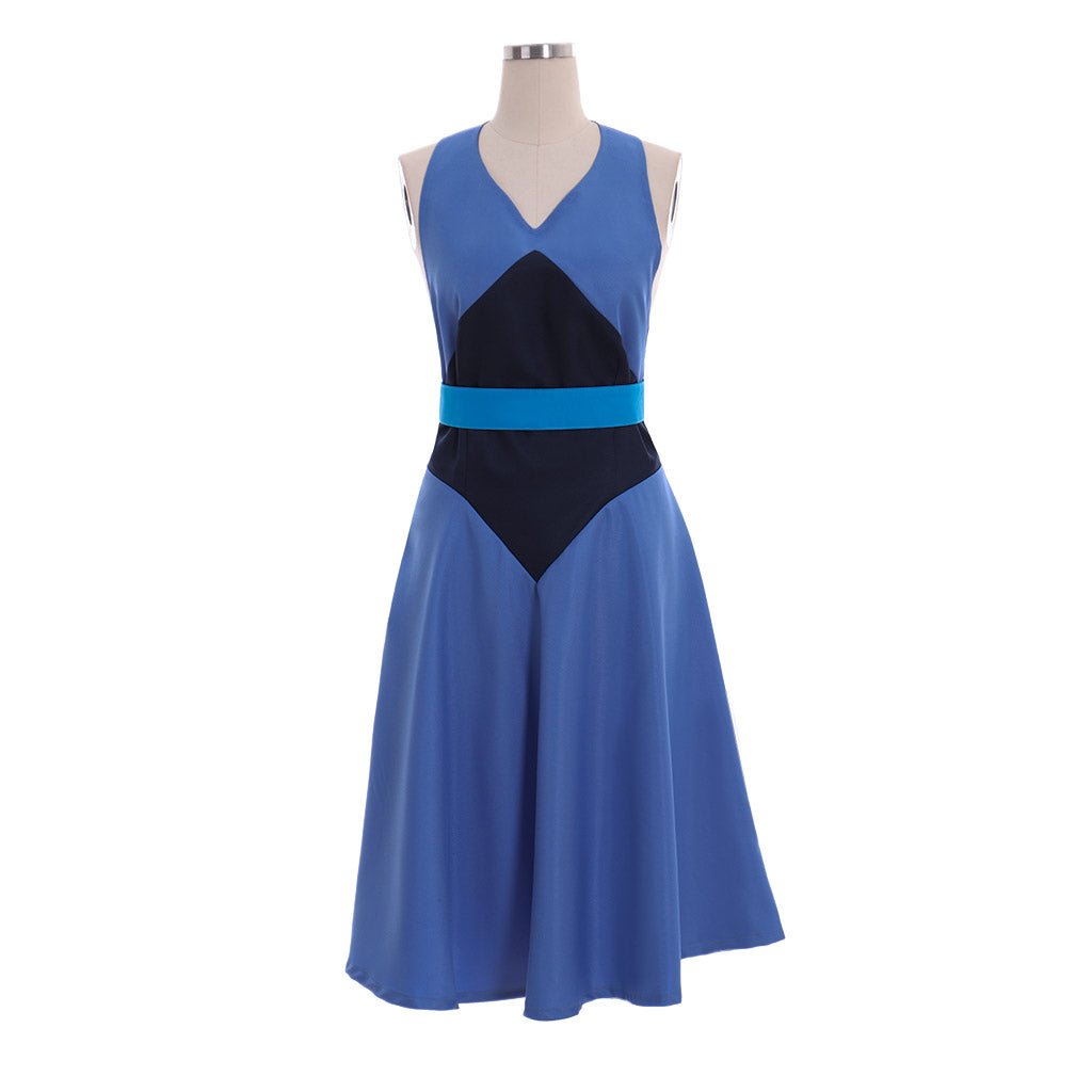 Steven Universe Lapis Lazuli Cosplay Kleid - Authentisches Anime Kostüm für Fans und Events