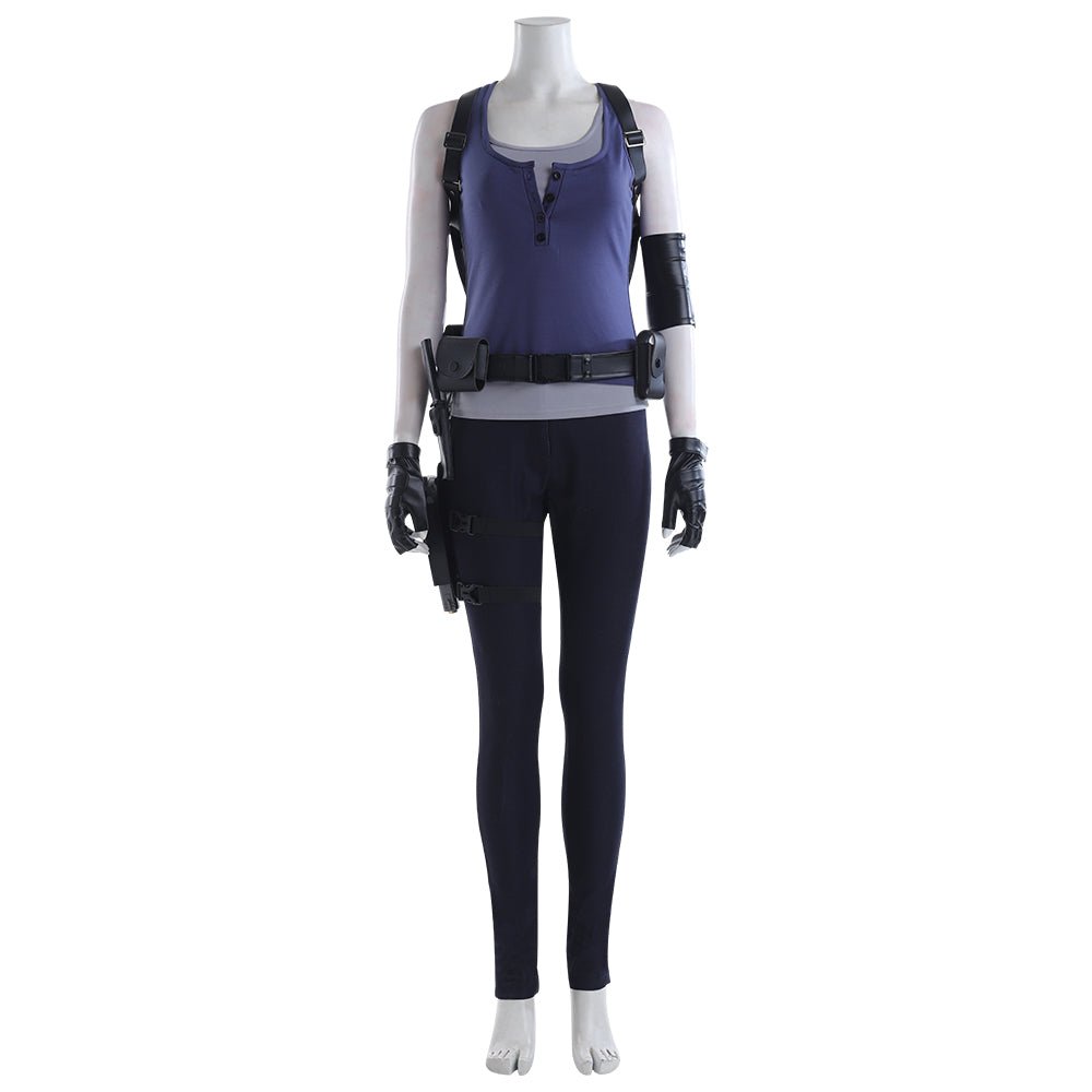 Resident Evil Jill Valentine Cosplay Kostüm - Hochwertiges Spielcharakter-Outfit