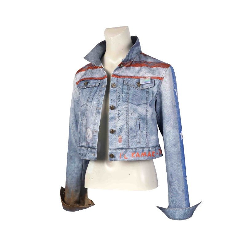 Doctor Strange America Chavez Cosplay Anzug Miss America Ver3 Handgefertigtes Kostüm