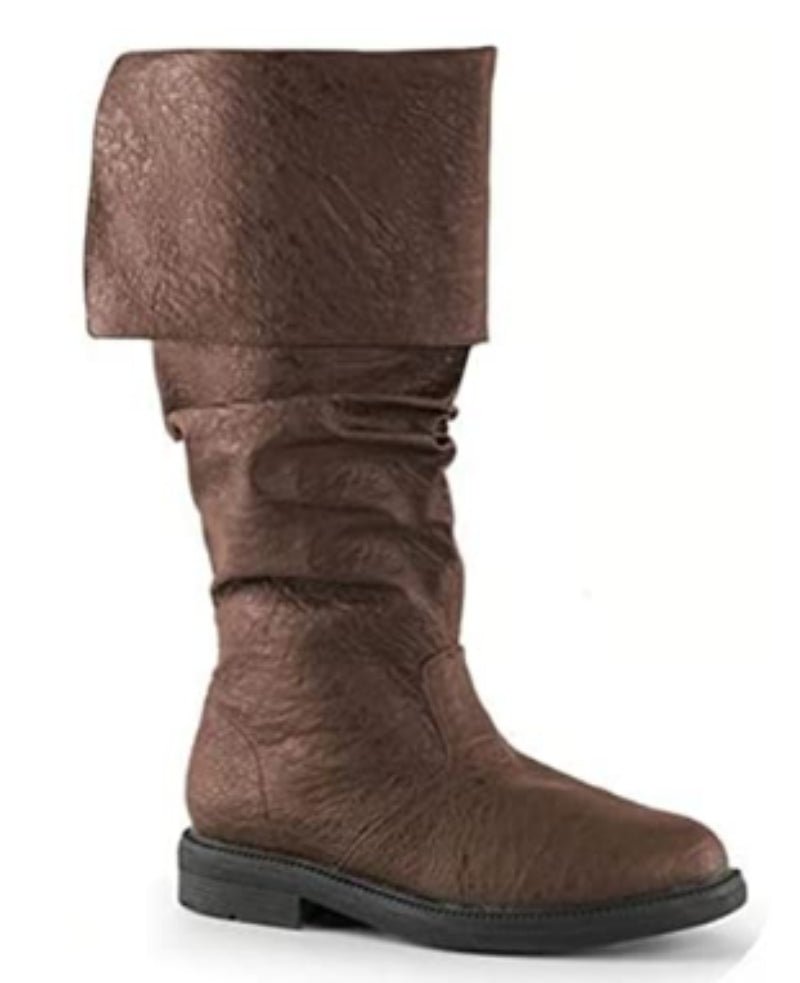 Renaissance Stiefel Mittelalter Piratenstiefel Western Ritterstiefel Gothic Cosplay Stiefel für Männer & Frauen