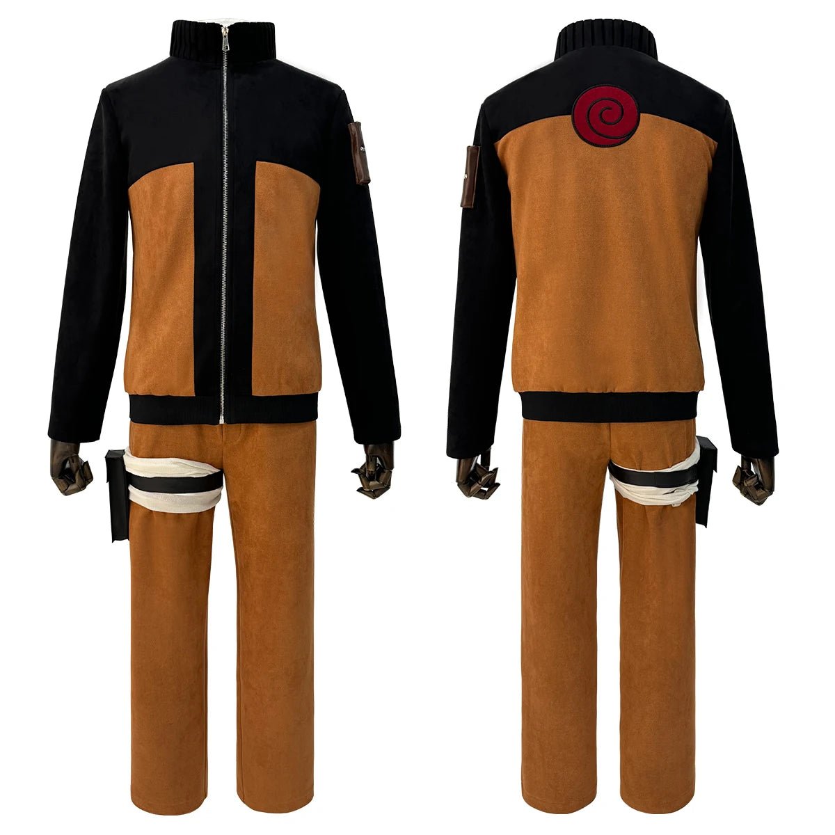 HOLOUN Anime Uzumaki Cosplay Kostüm Erwachsenen Version Oberteil Hose Kopfschmuck Weihnachts Neujahrsgeschenk Cos Convention