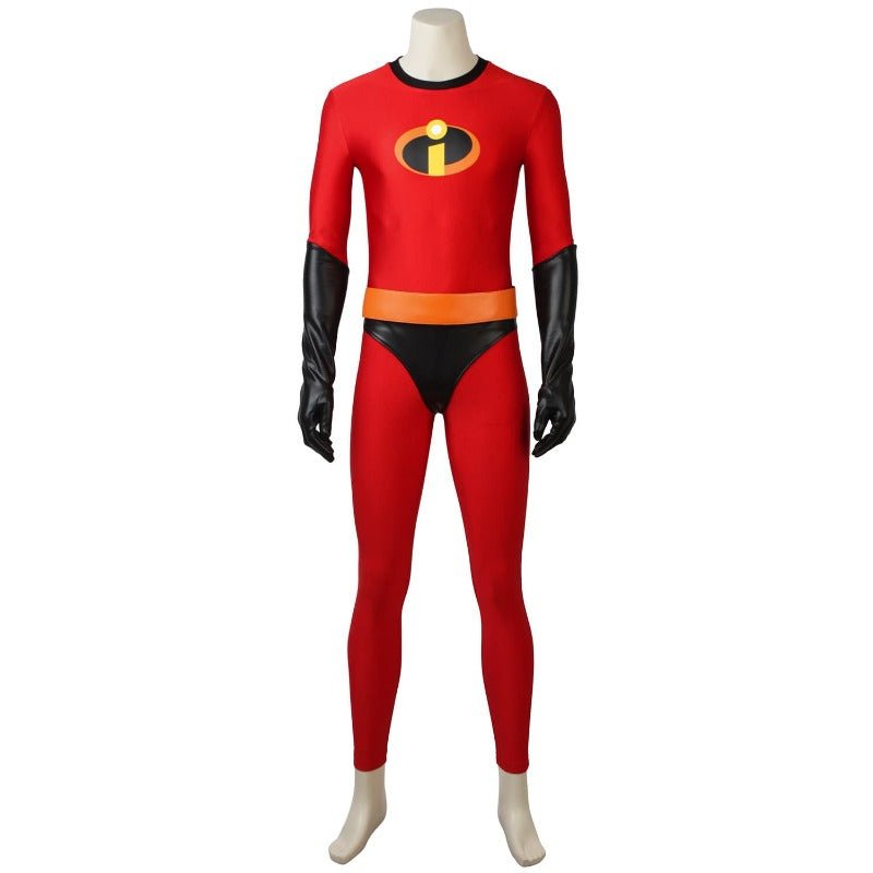 Bob Man Parr Cosplay Kostüm Jumpsuit - 2023 Anime Halloween Outfit Bodysuit