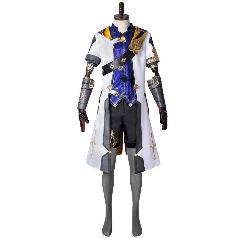 Genshin Impact Albedo Cosplay Kostüm Premium Verkleidung