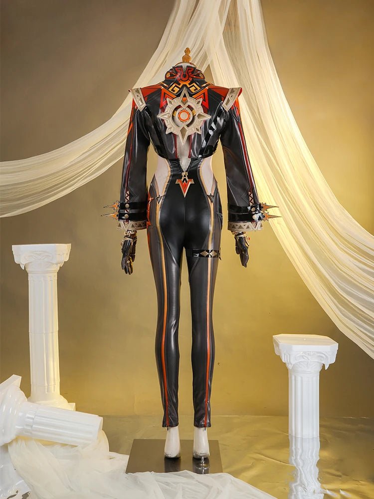 Genshin Impact Pyro Archon Mavuika Cosplay Kostüm Frauen Jumpsuit Halloween Party Outfit Vollständiges Set