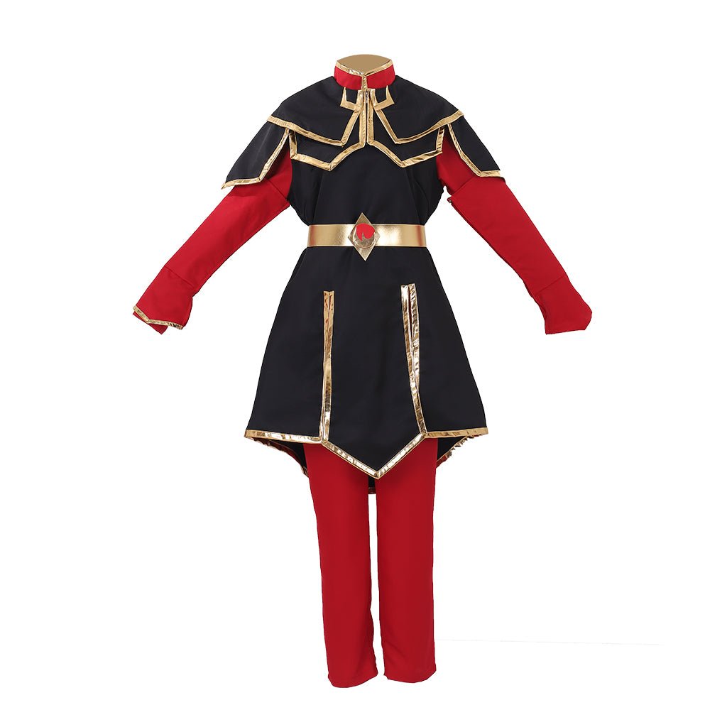 Avatar: Der Herr der Elemente Azula Cosplay Kostüm – Elite Feuer Nation Prinzessin Krieger Outfit