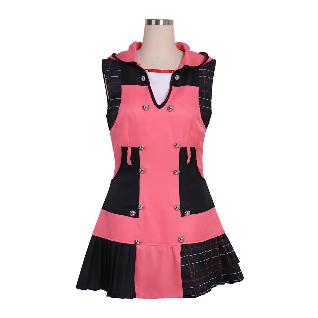 Spiel Kairi Cosplay Kostüm für Frauen Elegantes Rosa Kleid Uniform Halloween Karneval Party Comic Con Robe