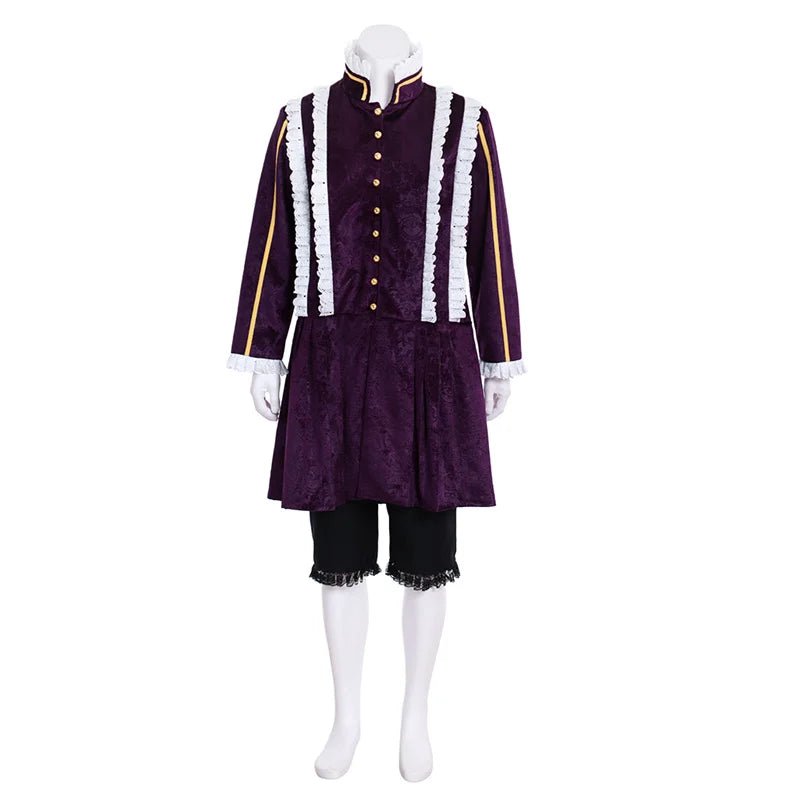 Tudor König Heinrich VIII Cosplay Kostüm - Mittelalter Renaissance Herr Outfit | Silberkönig