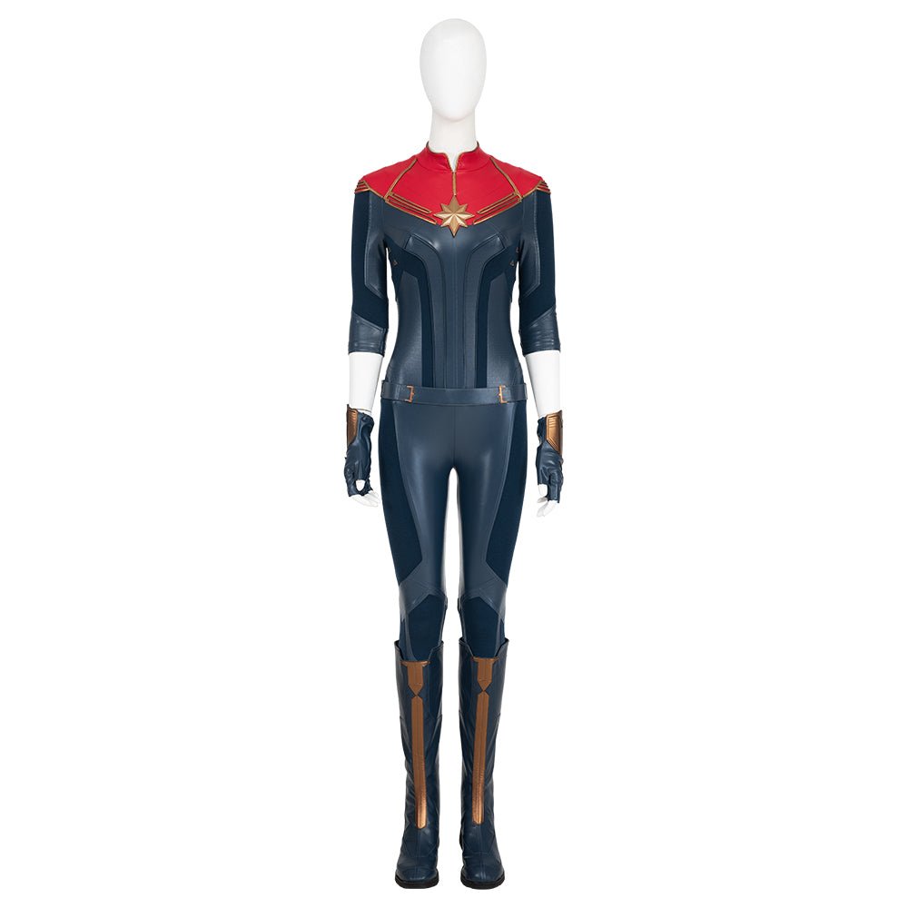 Captain Marvel II Carol Danvers Kampfanzug Cosplay Kostüm Set