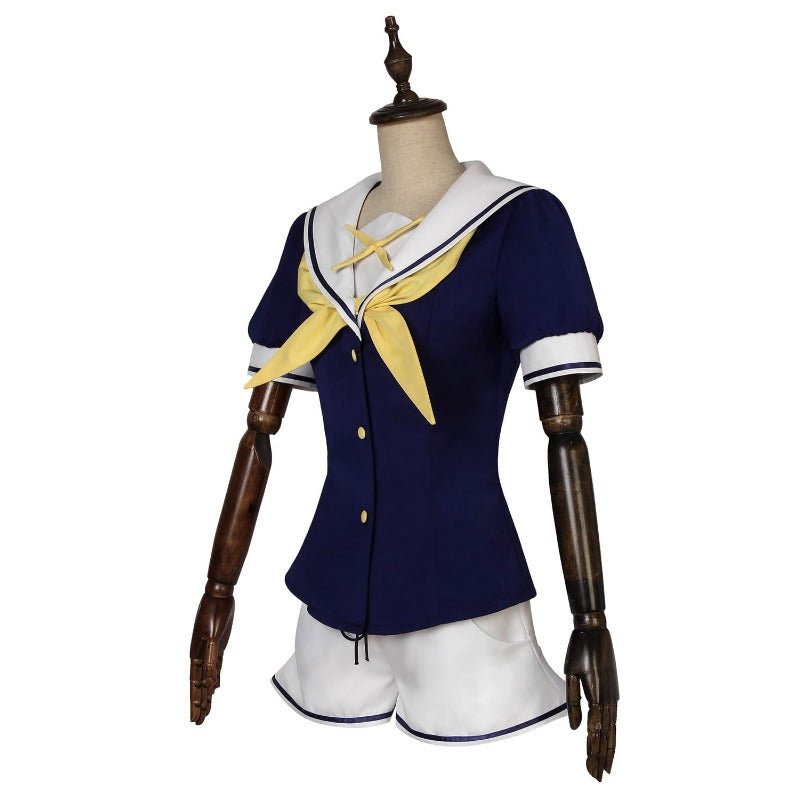 ISLAND Karen Kurutsu Cosplay Kostüm Uniform Outfit für Halloween Maßgeschneidert