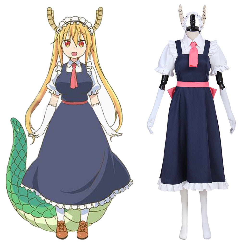 Miss Kobayashi's Drachenmädchen Tohru Cosplay Kostüm