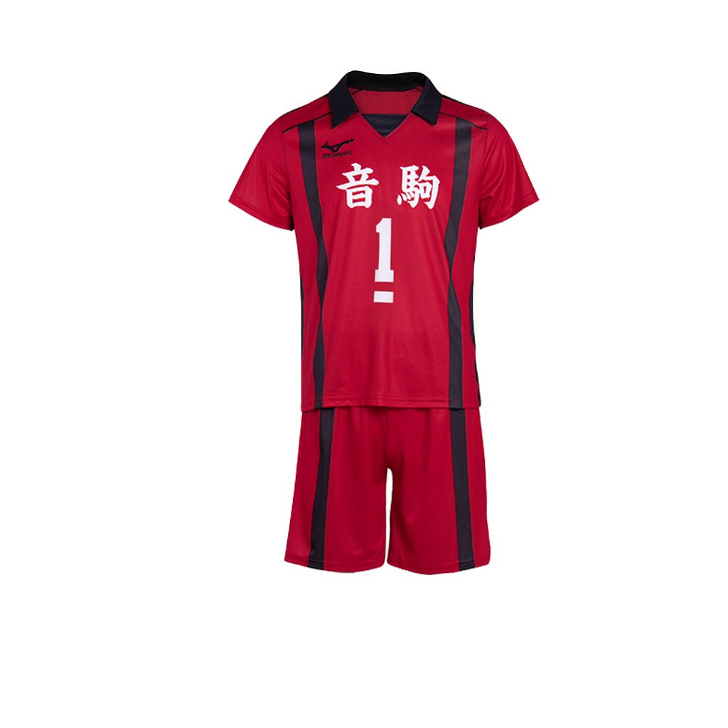 Haikyuu!! Nekoma High School NO.5 Kenma Kozume Team Jersey Cosplay Kostüm