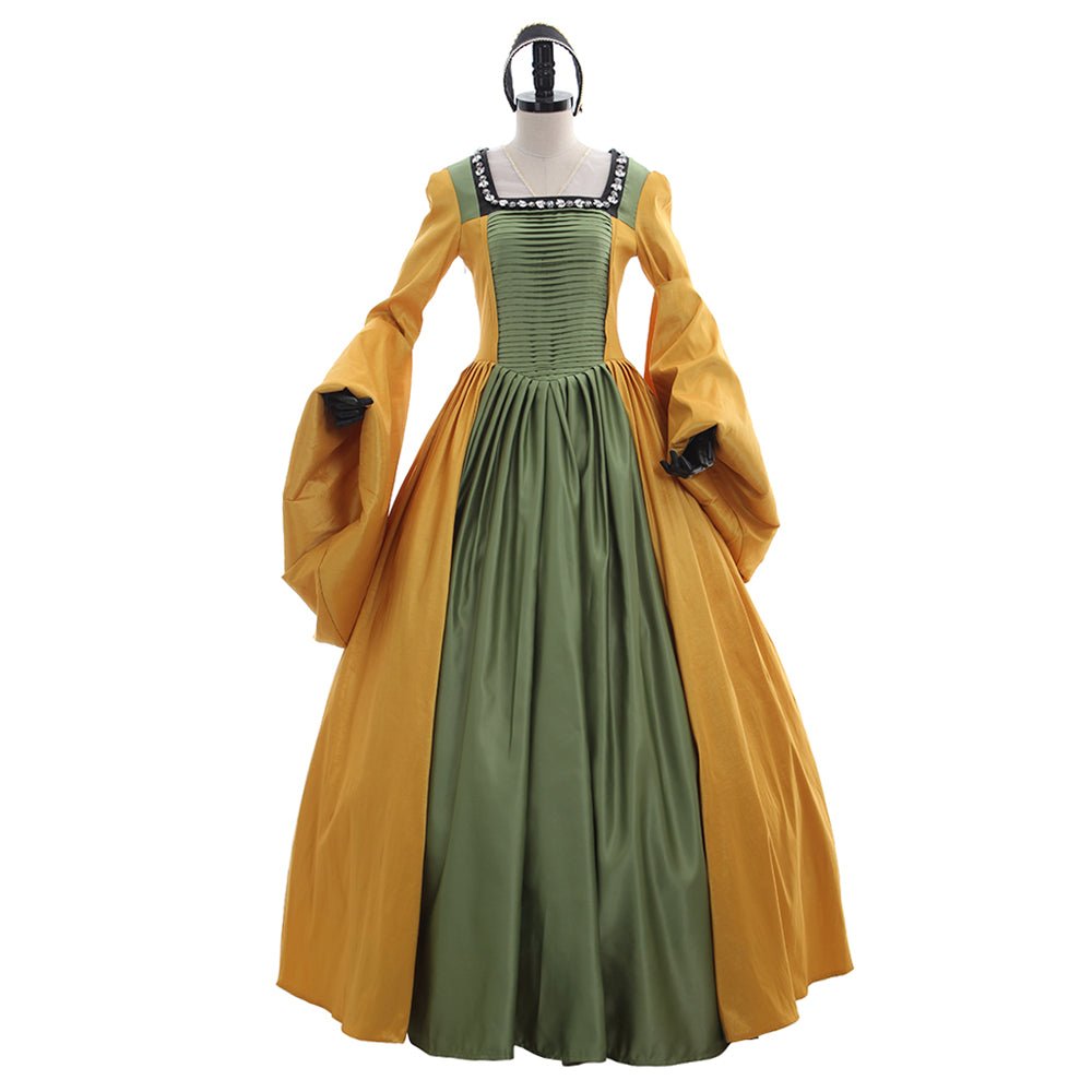 Das andere Boleyn Mädchen Tudor England Kleid | Anne und Mary Cosplay Kleid für Frauen | Mittelalterliches Hofball Kostüm