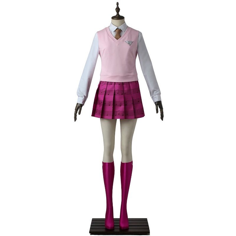 Danganronpa V3: Kaede Akamatsu Cosplay Kostüm für Halloween & Comic-Con