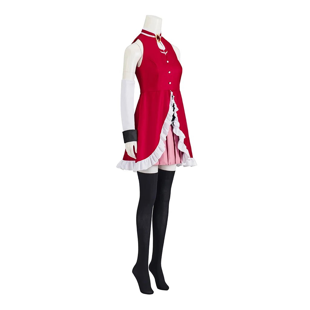 Kyoko Sakura Cosplay Magisches Mädchen Kostüm Frauen Uniform Röcke Kampfanzug Halloween Karneval Party Comic Con Kleid