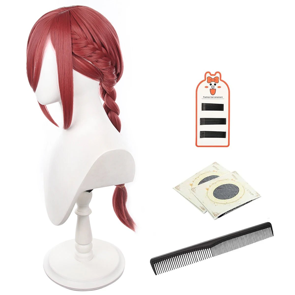 Blue Lock Manga Anime Chigiri Cosplay Perücke Zopfstil Rosennetz Synthetikfaser Verstellbare Größe Verkleidungsparty