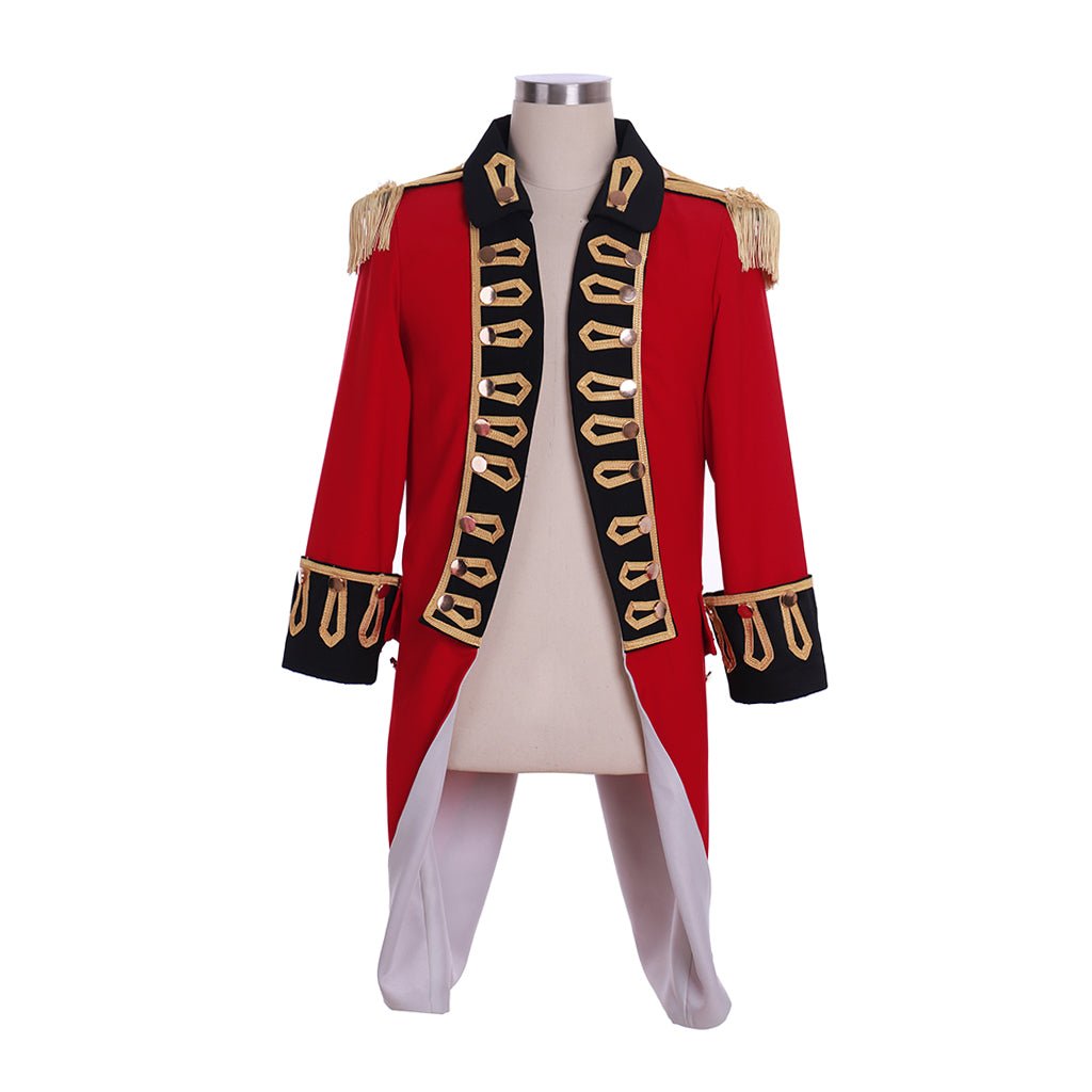 Hamilton Viktorianischer Roter Prinzenmantel – Königliches Militäruniform Jacket