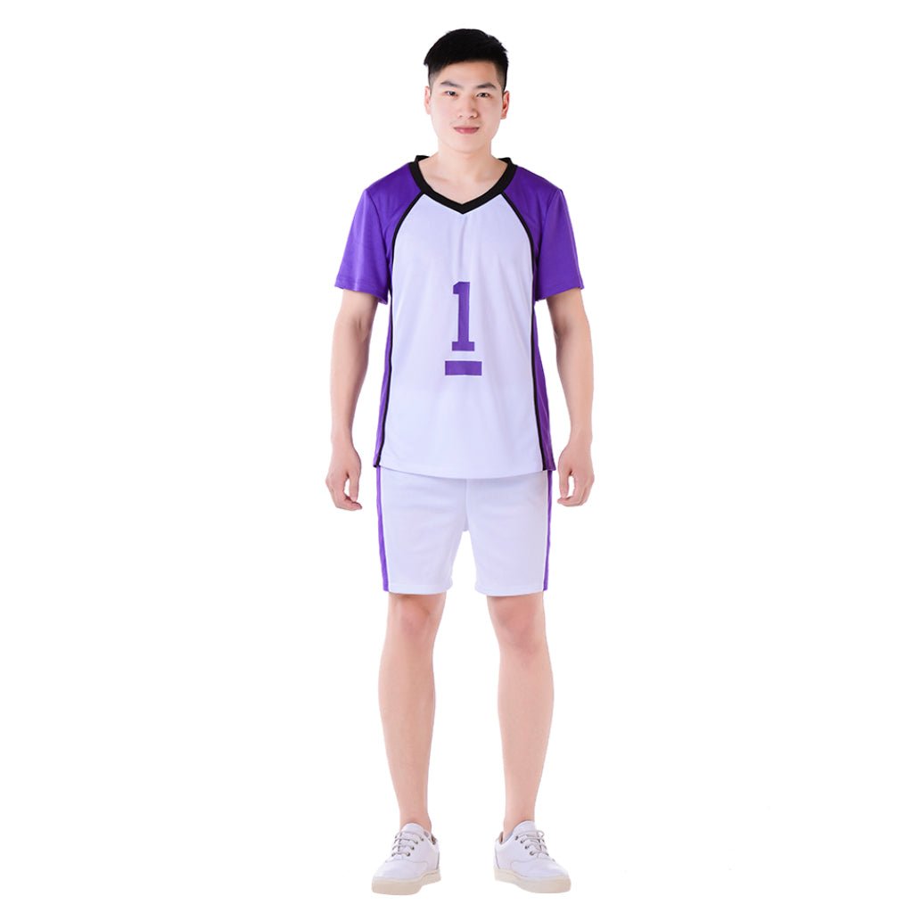 Haikyuu!! Shiratorizawa Akademie Wakatoshi Ushijima Cosplay Kostüm