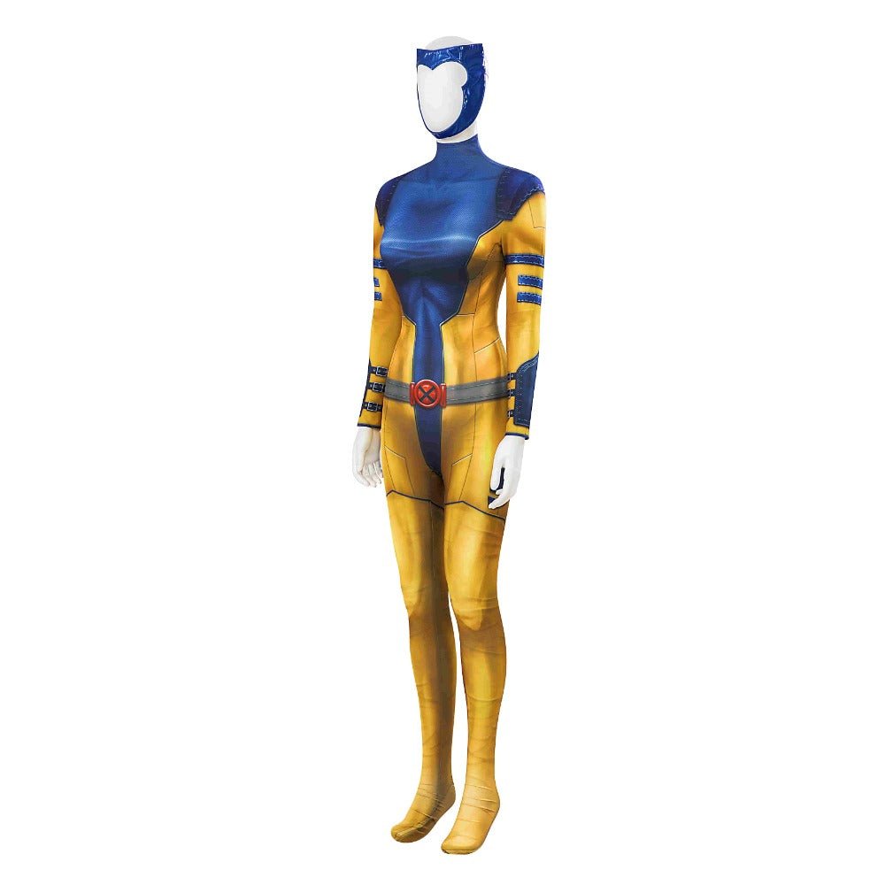 X-Men Phoenix Jean Grey Cosplay Anzug Komplettset Halloween Kostüm