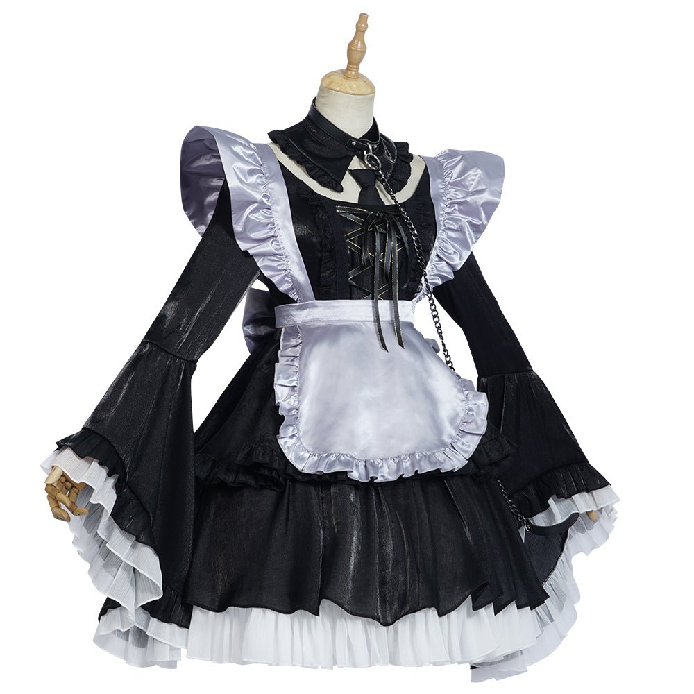 MROZUL My Dress Up Darling Cosplay Kostüm Marin Kitagawa Mädchenkleid Rock Halloween Lolita Anzug