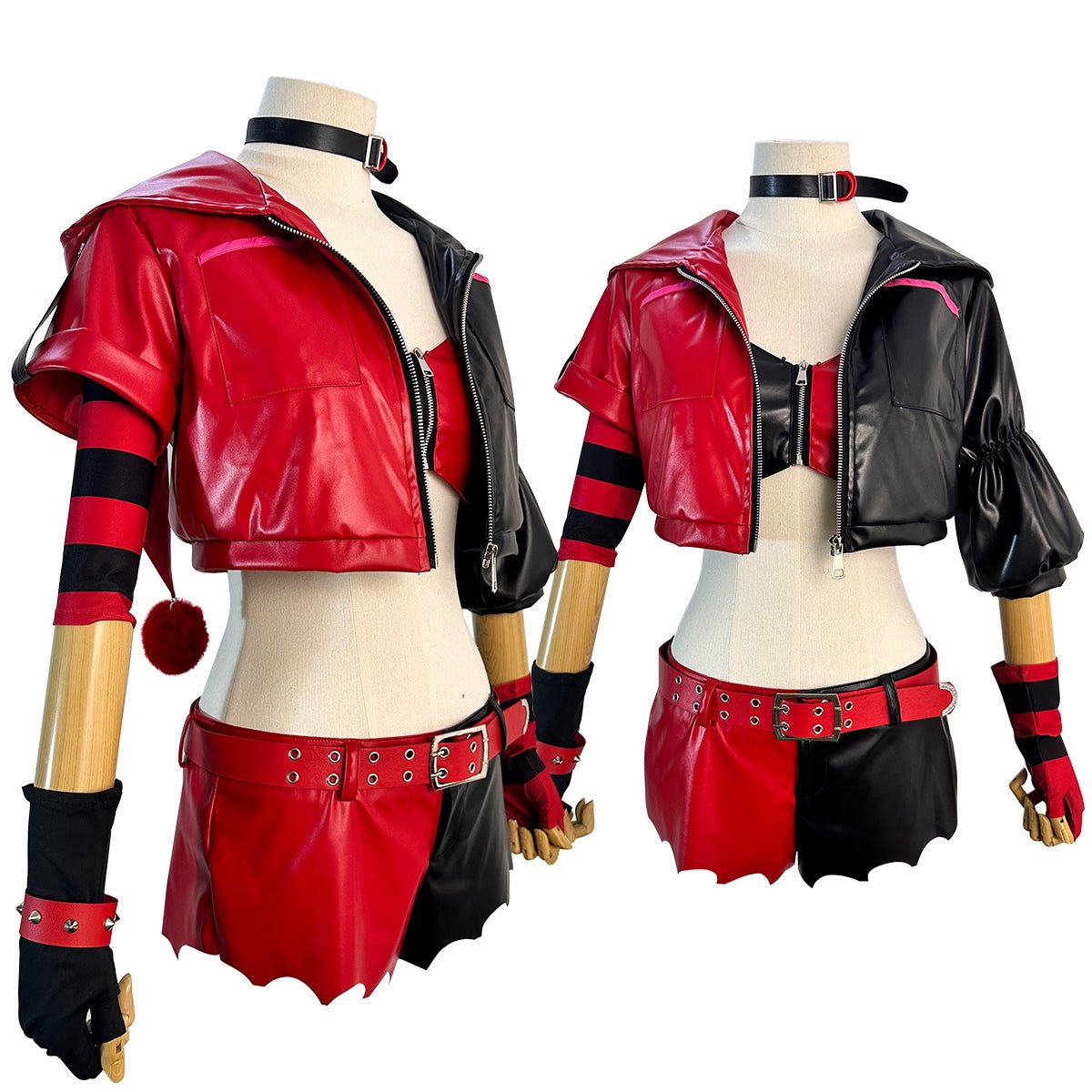 Suicide Squad Harley Quinn Cosplay Kostüm - Premium Qualität Filmoutfit