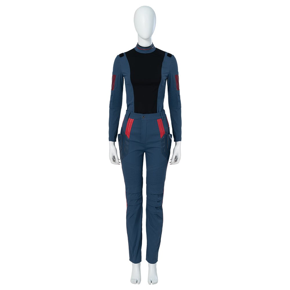 Wächter der Galaxie Vol 3 Mantis Gamora Cosplay Kostüm Set - Universelle Team Uniform für Frauen