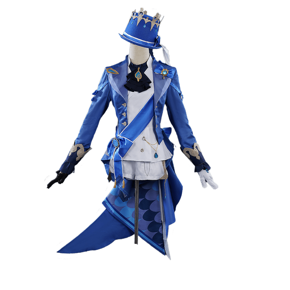 Genshin Impact Furina Kostüm - Hydro Archon Focalors Cosplay Outfit für Fans