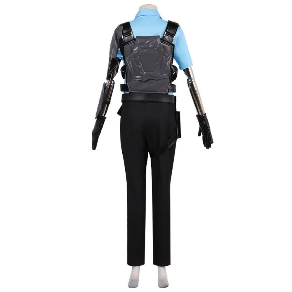 Valorant Brimstone Cosplay Kostüm Top Weste Hose Hut Fantasie Männer Halloween Karneval Party Outfits