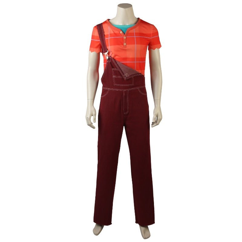 Wreck-It Ralph 2 Ralph reichts Internet Cosplay Kostüm Jumpsuit für Erwachsene