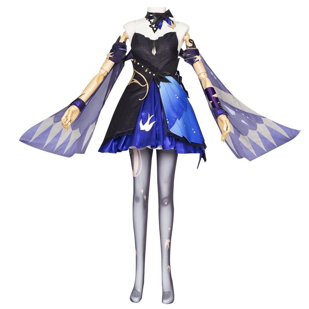 Keqing Opulenter Pracht Cosplay Kostüm – Genshin Impact Charakter Outfit