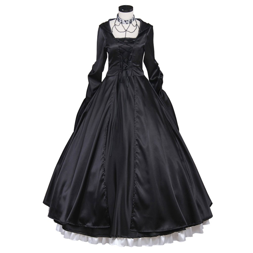 Viktorianisches Ballkleid für Damen | Gothic Vampir Renaissance Kostüm