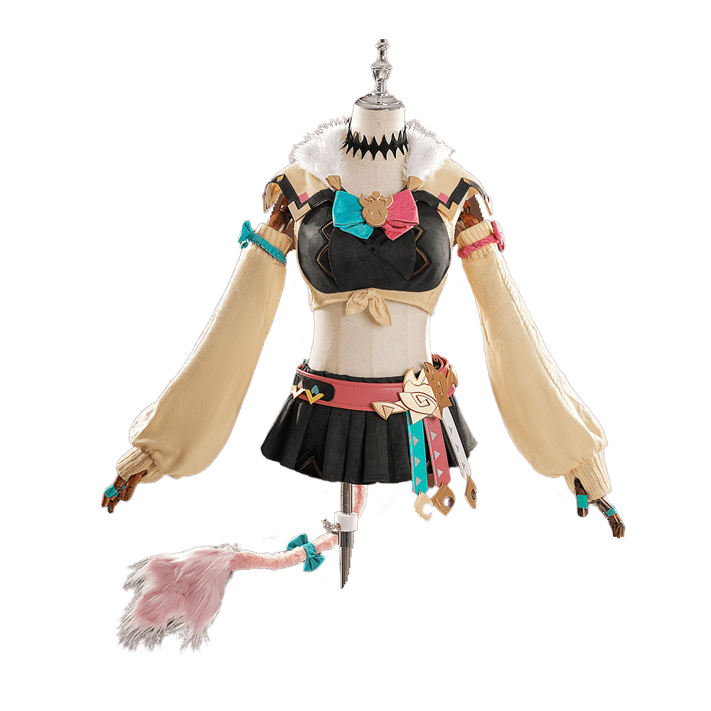 Genshin Impact Valessa Cosplay Kostüm - Hochwertiges Spielcharakter-Outfit