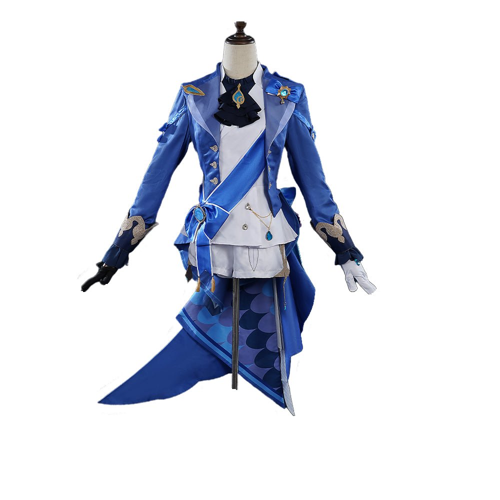 Genshin Impact Furina Kostüm - Hydro Archon Focalors Cosplay Outfit für Fans