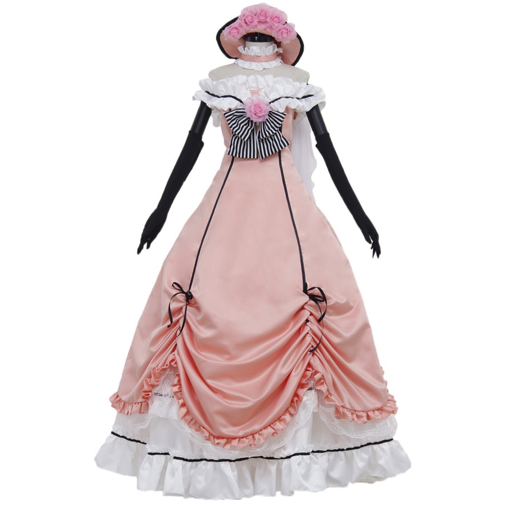 Black Butler Ciel Phantomhive Cosplay Kleid – Elegantes Viktorianisches Hofkostüm