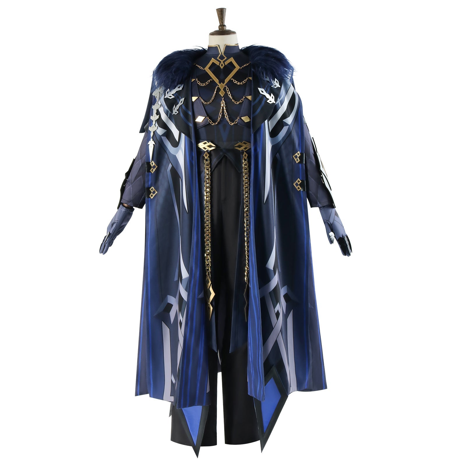 Genshin Impact Capitano Cosplay Kostüm – Fatui Kapitän Outfit