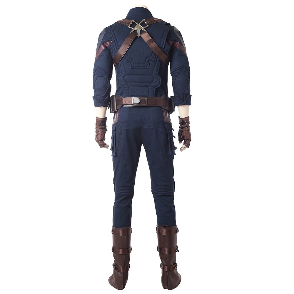 Avengers: Infinity War Captain America Cosplay Kostüm - Premium Qualität Filmreplik