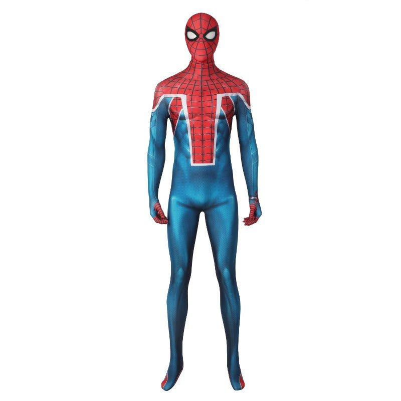Marvel Spider-Man PS5 Spider-UK Kampfanzug Cosplay Anzug Halloween Kostüm