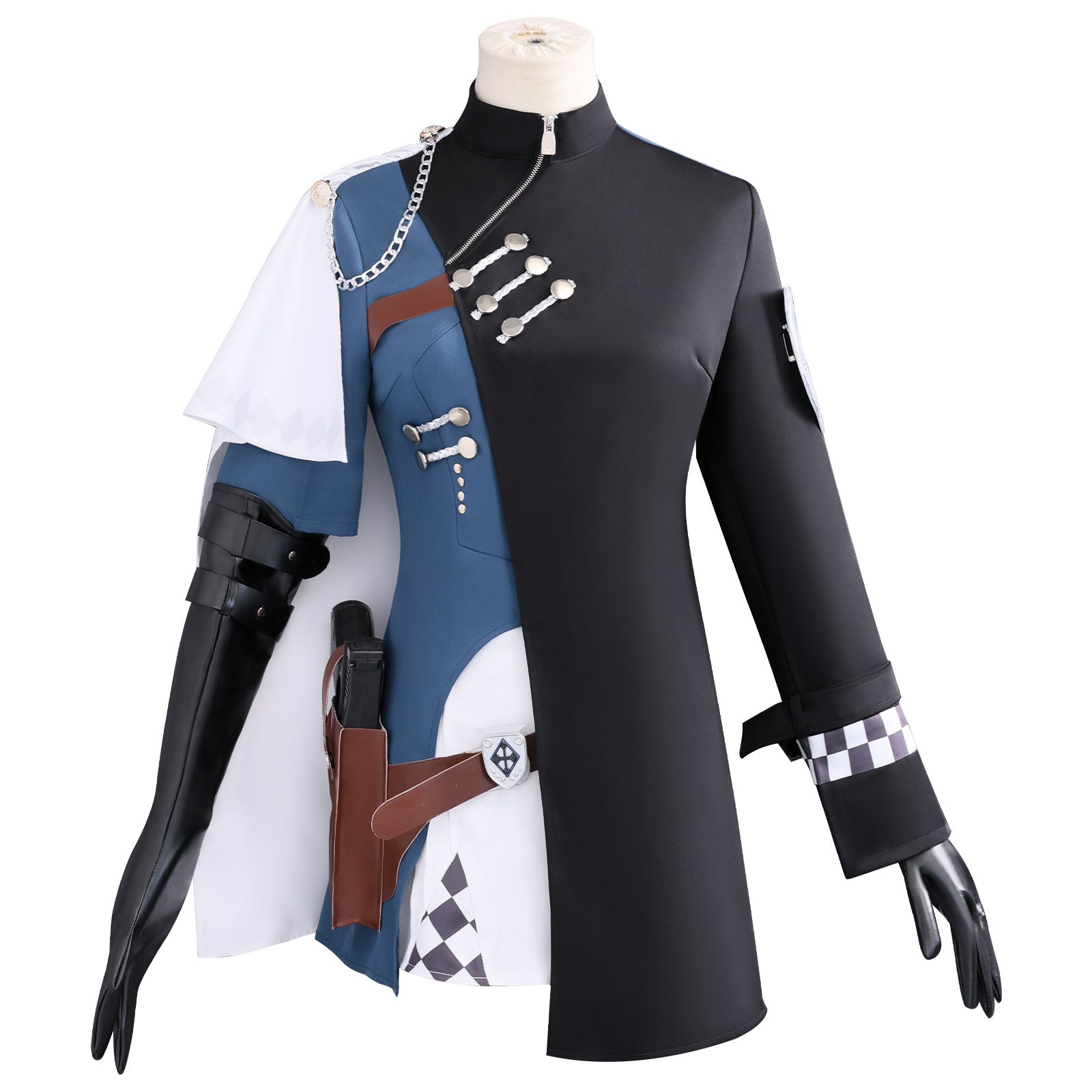 Reverse:1999 Cosplay Kostüm – Offizier Liang Yue Notfall Polizei Uniform