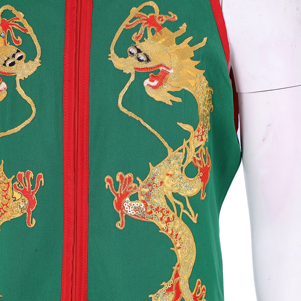 The King of Fighters Sie Kensou Cosplay Kostüm | Männer Blauer Kung Fu Kampfanzug