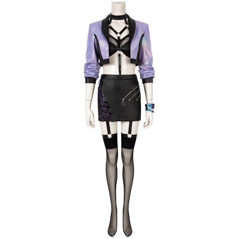 League of Legends KDA All Out Evelyn 2020 Finals Cosplay Kostüm Standardgröße