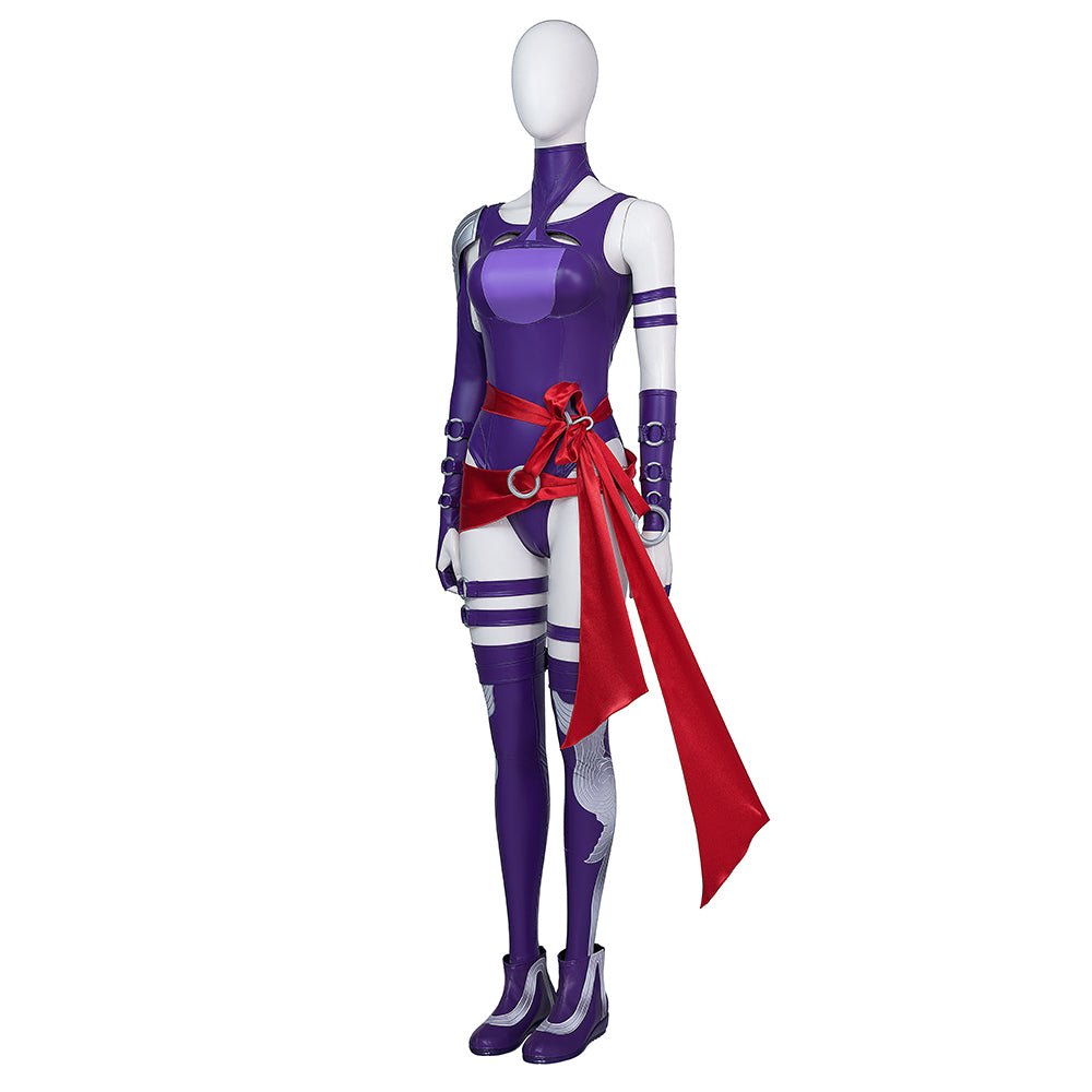 Marvel Contest of Champions Psylocke Die Rächende Engel Cosplay Kostüm