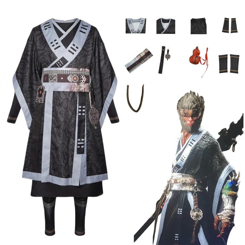 Schwarz Mythos Wukong Cosplay Yin-Yang Dharma Robe | 