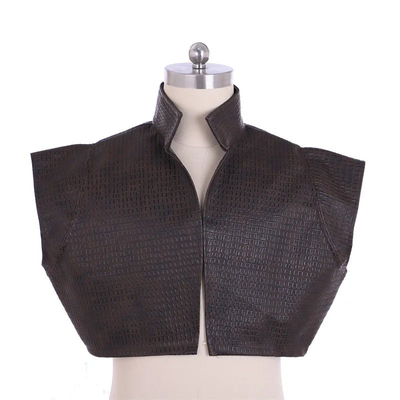 Männer Mittelalter Piraten Viking Kostüm Weste - Renaissance Latz Weste für Cosplay & Karneval | Silberkönig